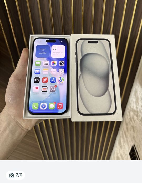 Айфон 15 как новый ЕАС с гарантия 10/10