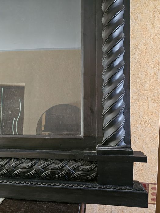 Ramă de lemn pentru fotografii sau oglindă