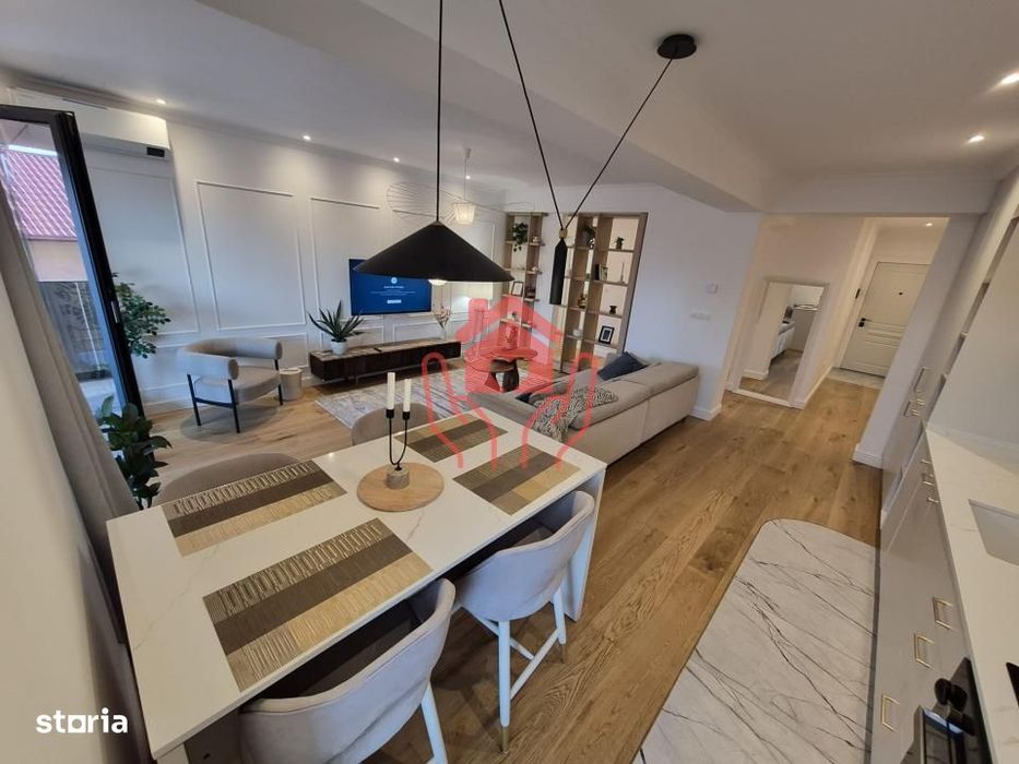 BANEASA (Parcul Herastrau)-3 camere premium 114 mp, design de interior
