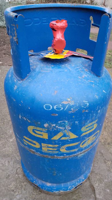 butelie 11 kg plină