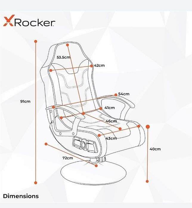 Геймърски стол. Компактен и сгъваем стол за всички ваши игрови нужди