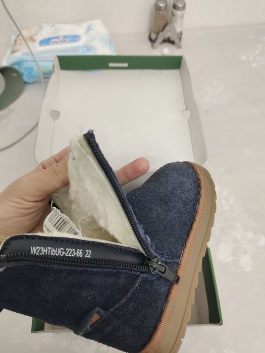 Продам сапоги детские теплые