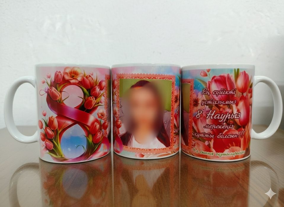 Печать на кружках, изображение на кружки от 1300 тг