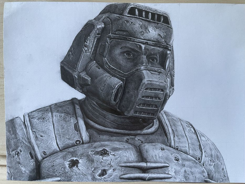 Продам рисунок карандашом DOOM. От автора