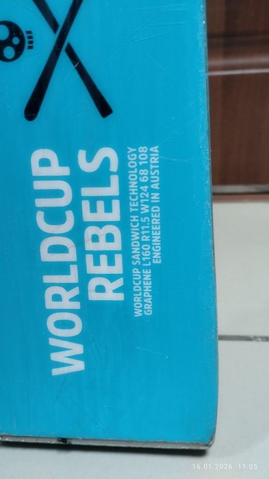 160см. Горные лыжи HEAD i.SL WOULDCUP rebels