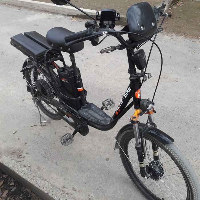 Элэктровелосипед велоскутерна ходу