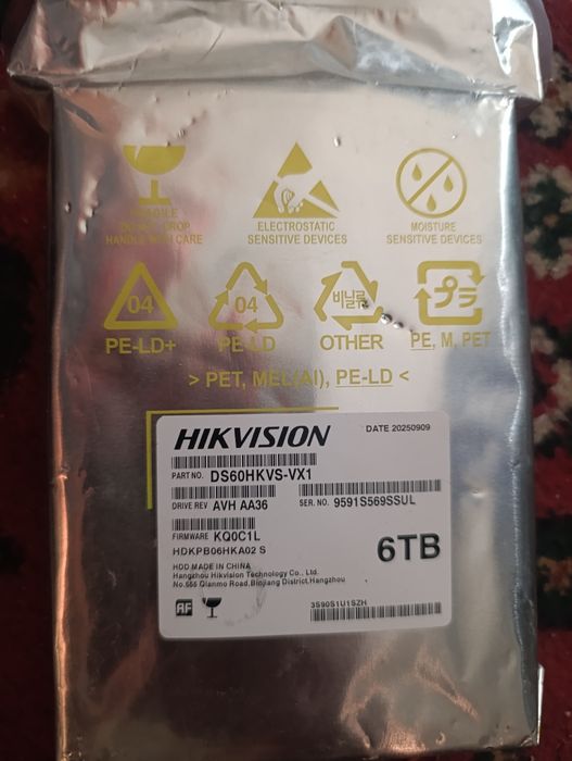 HDD Hikvision 6 TB