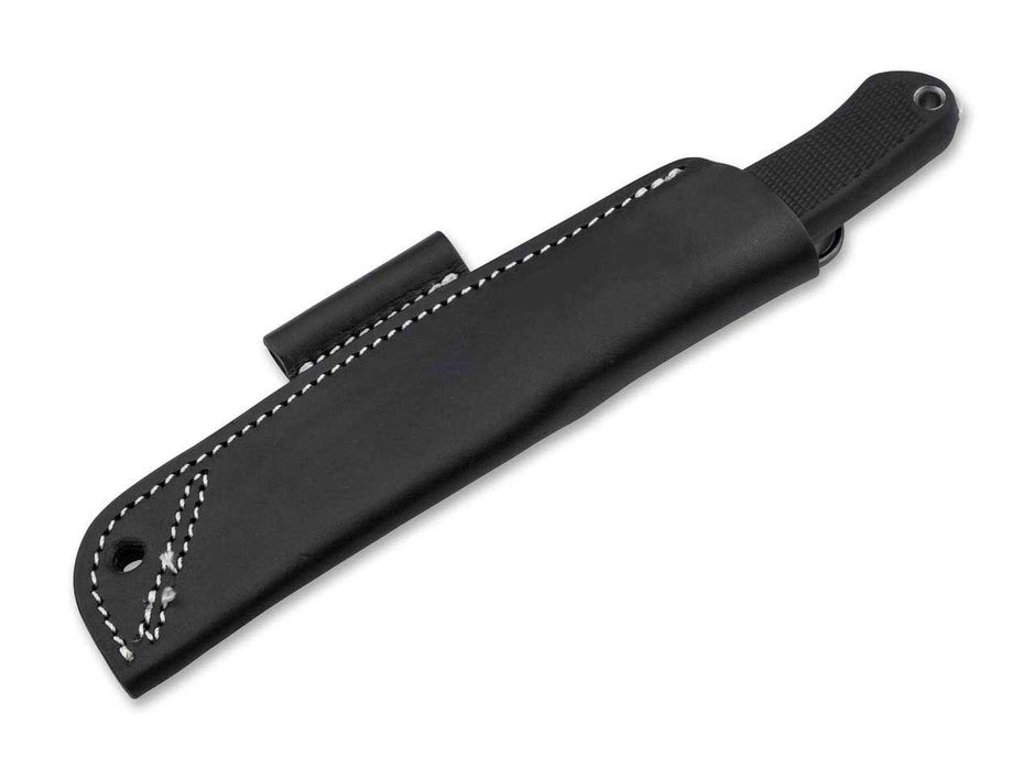 Cutit Boker Arbolito BK-1, maner TPE, lama otel N690, teaca piele