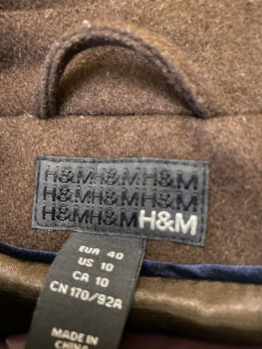 Пальто шерстяное