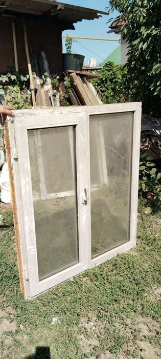 Продам бу пластиковые окна
