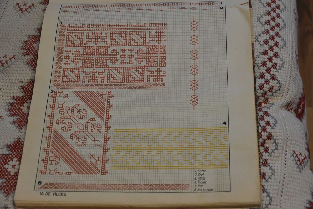 ”Ii și cămăși românești” de Aurelia Doagă apărută în 1981.