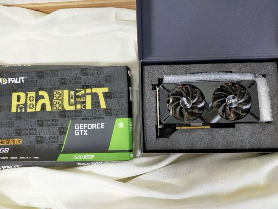 Видеокарта GTX 1660 Super 6GB NVIDIA Geforce