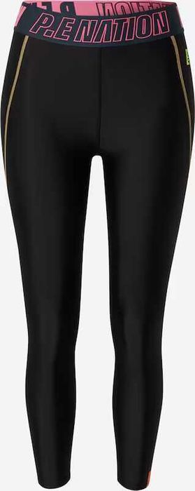 Дамски спортен клин с висока талия P.E. Nation, 7/8 дължина, Черен, XL