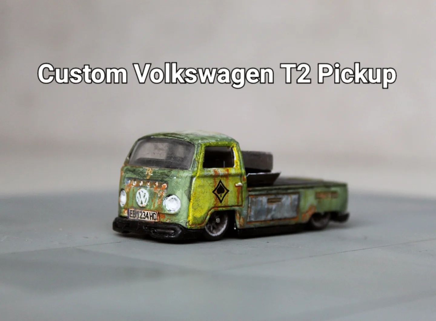 Custom Hot Wheels Volkswagen T2 Pickup гр София Борово • Olxbg 