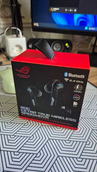 Наушники Asus Rog Cetra True Wireless Speednova