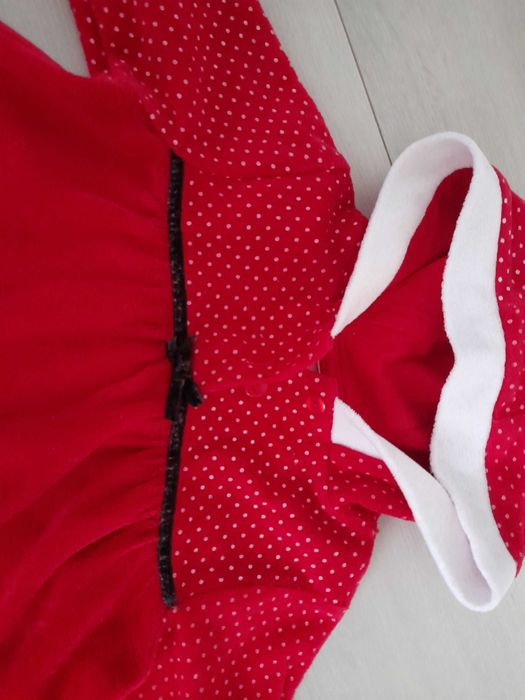 Бебешка коледна рокличка