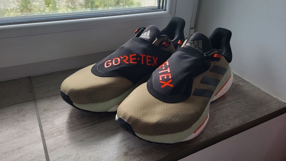 Adidas Solarglide 5 Gore-Tex GTX Boost Continental - Noi - 44 2/3