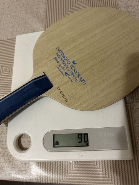 Paleta tenis de masa Harimoto Tomokazu INNERFORCE SUPER ALC FL