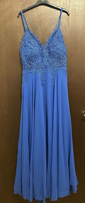 Официална синя рокля