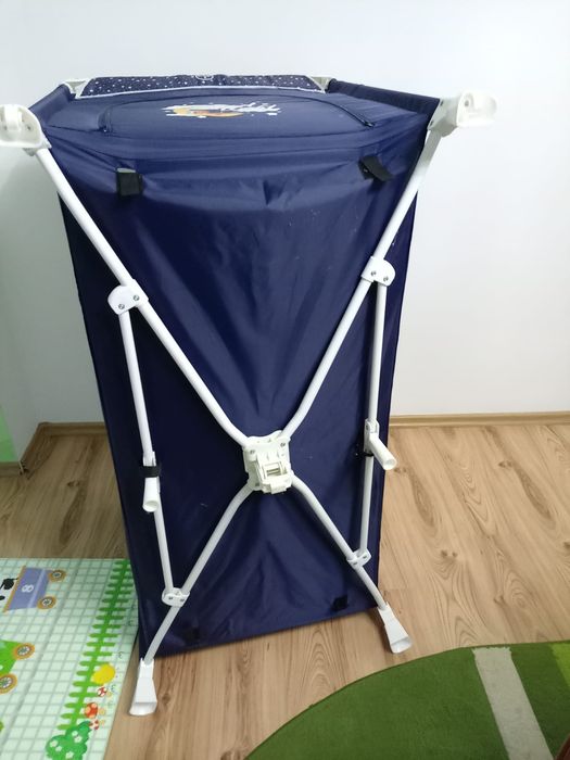 Tarc / patut bebeluși pliabil – stare bună, defect la fermoar