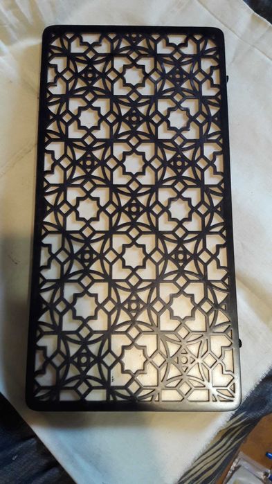 Нарды резные с размером 48 см на 48 см