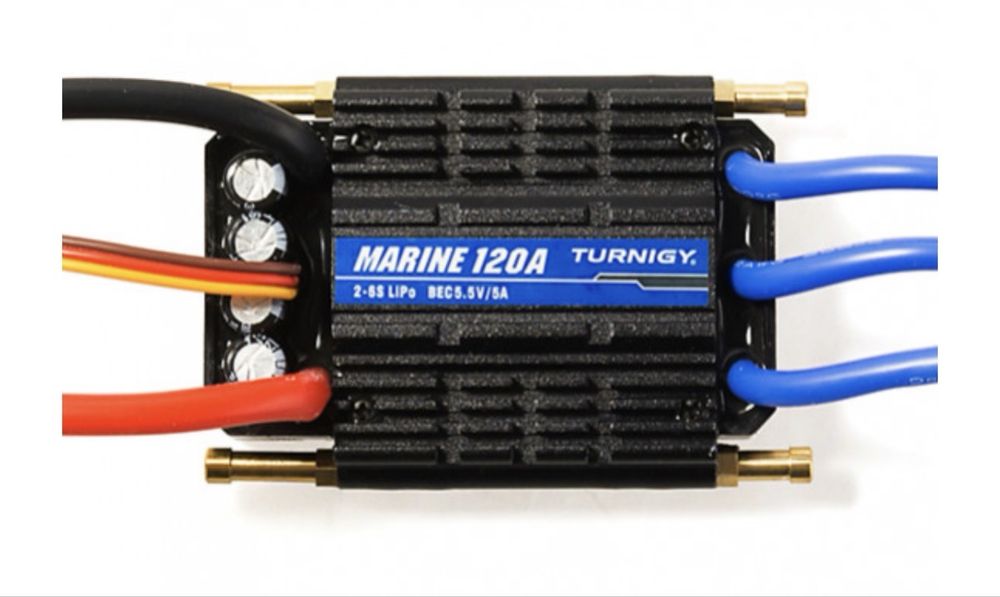 Turnigy Aquastar 4084 cu 620Kv si Turnigy Marine 120A/pescuit/plantat