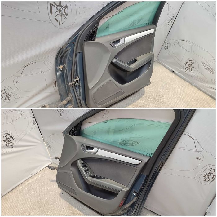 Ușă Față Dreaptă Audi A4 S4 B8 8K Break / Avant Gri Cod Culoare X5 / Z7H 2009 / [2008-2015] / 8K0831052J (3D)