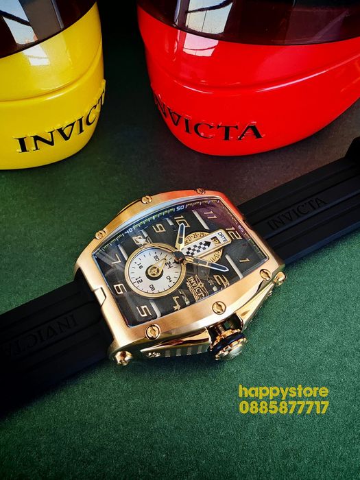 INVICTA Racing Monza Gold 57 mm, Инвикта нов ръчен часовник