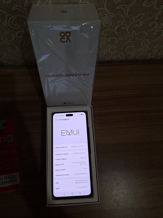 Новый! Huawei nova 14 Pro 12/512gb Black