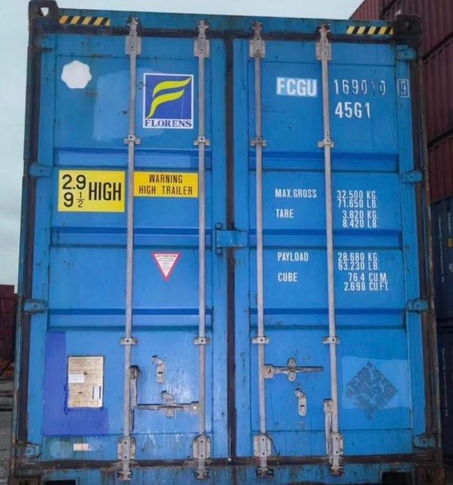 Контейнера пустые утепленные