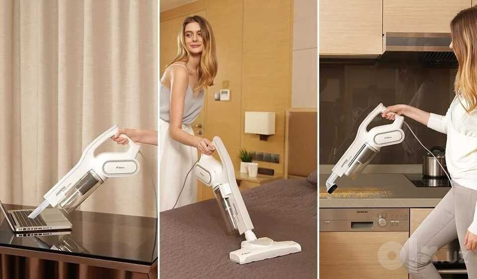 Пылесос/Вертикальный пылесос Xiaomi Deerma Vacuum Cleaner DX700 CN