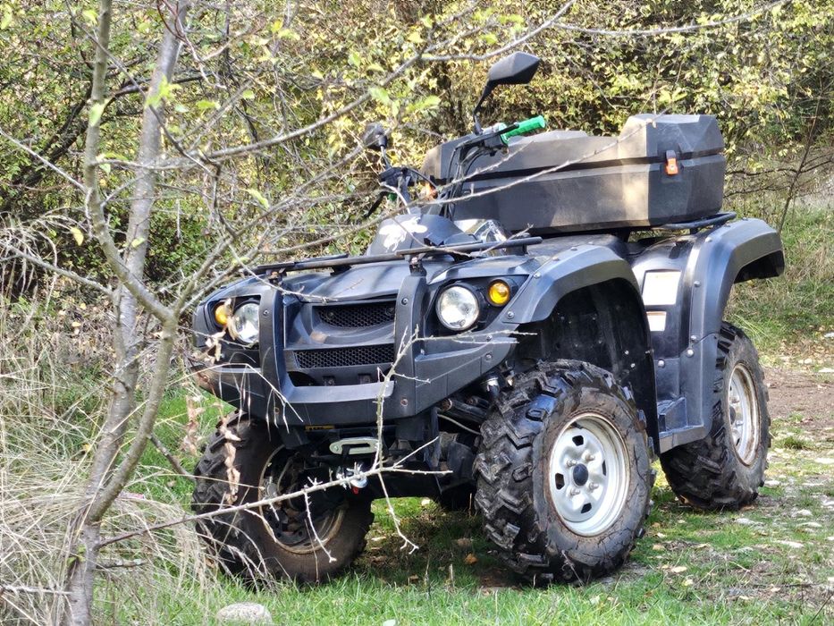 Hisun HS500E 4x4 EFI 2020г • 475 км • Блокаж • Лебедка • Куфар