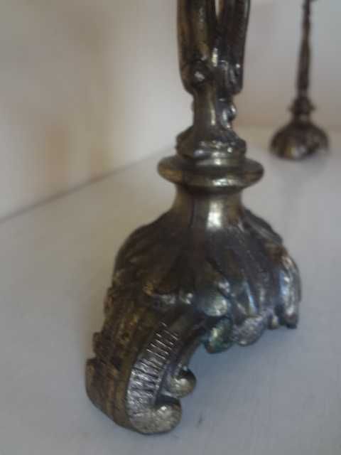 Комплект от 2 бр. бронзови свещника от Германия