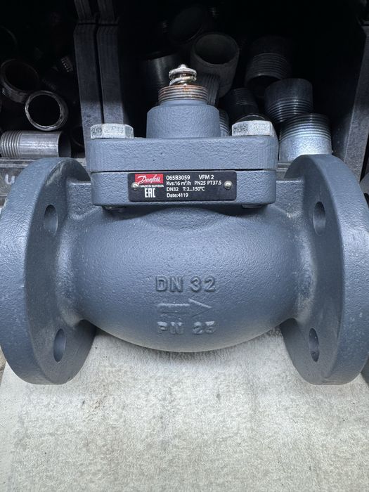 Данфосс сидельный клапан привод
