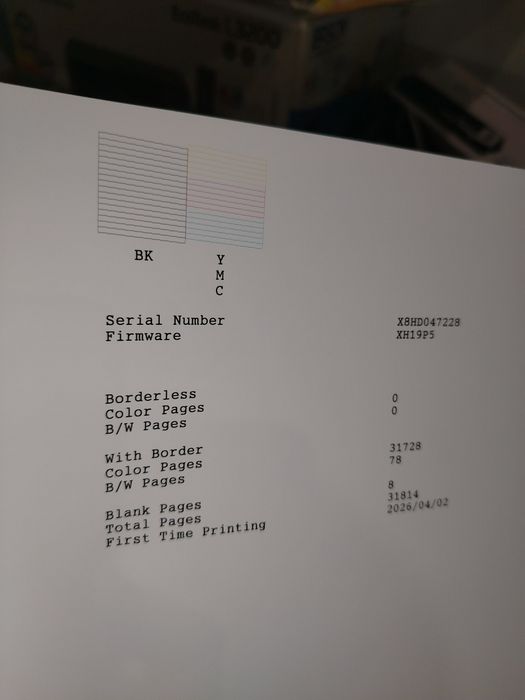 Epson L3200 printer