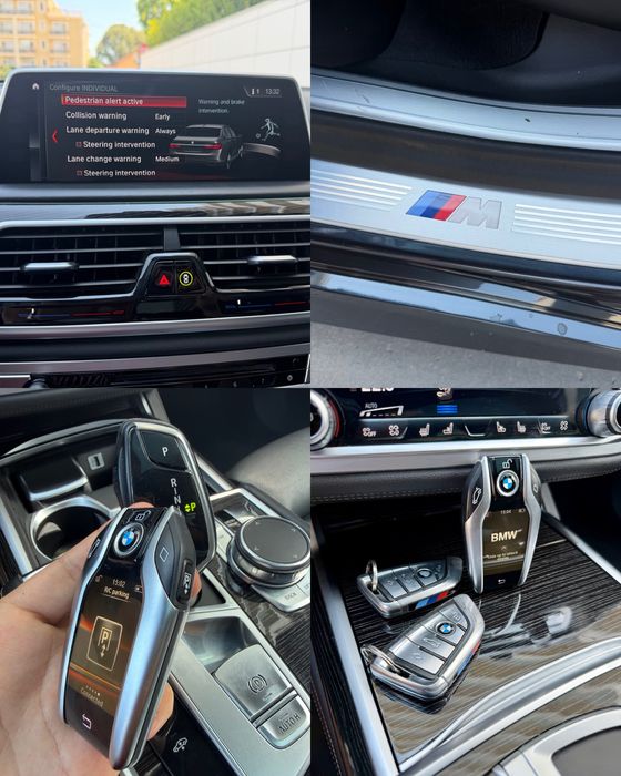 BMW seria 7 730D 2018 / M pack / Laser / Trapa / Inc + vent / Fara daune / Individual / Masaj / Harman Kardonn / Parcare din cheie / Rar efectuat