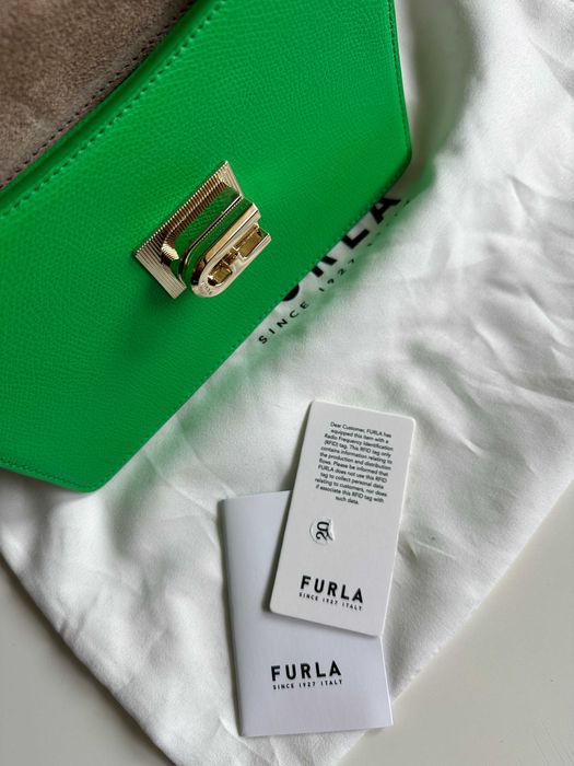 Нова чанта Furla 1927 Crossbody, зелена