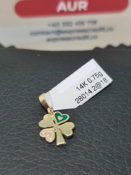 Pandantiv Aur 14K (Ag18 Tutora b.28014.2) Garantie 2 ani!