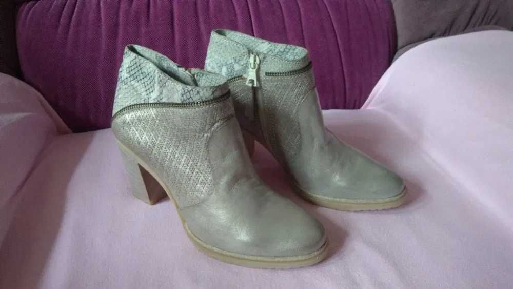 Botine elegante de piele naturala de la MJUS marimea 37 - 37,5