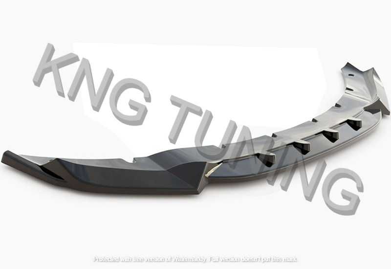 Преден лип спойлер за бмв х5 ф85 х6 ф86 м пакет / bmw x5 f85 x6 f86 lip spoiler m / добавка за предна броня / нож