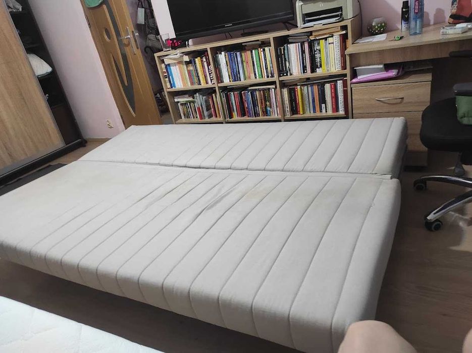 Canapea extensibilă 3 locuri Click-Clac – stare bună – 350 lei