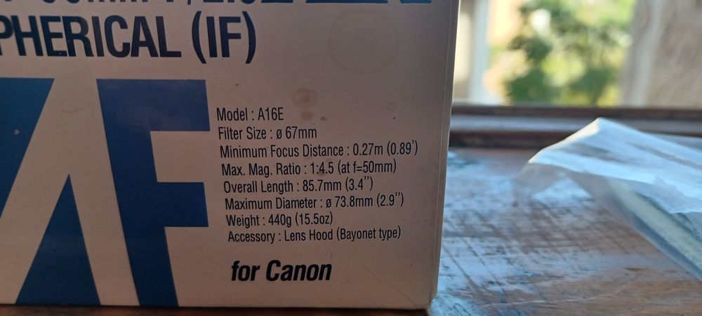 Tamron  SP AF 17-50mm F/2.8XR