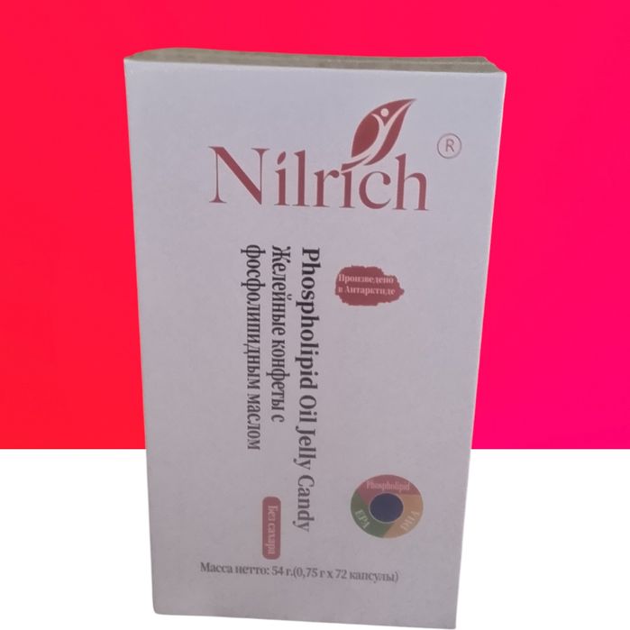 Nilrich Phospholipid Oil Jelly Candy — 72 kapsula