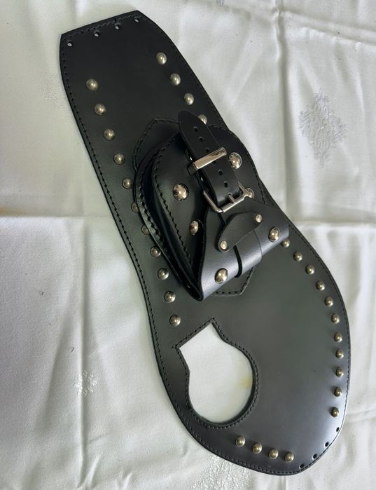 НОВ предпазител за резервоар от естествена кожа за Yamaha XV 750  1100