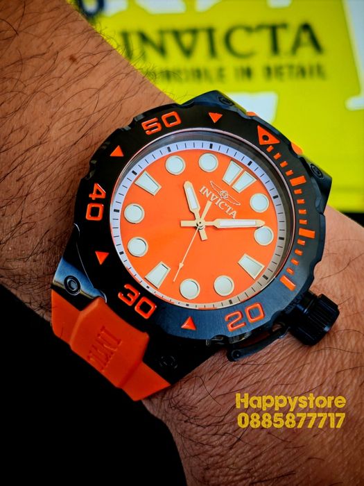 INVICTA Bumble Orange 51 mm