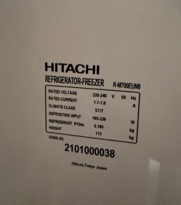 Хододильник hitachi R-M700EUN8