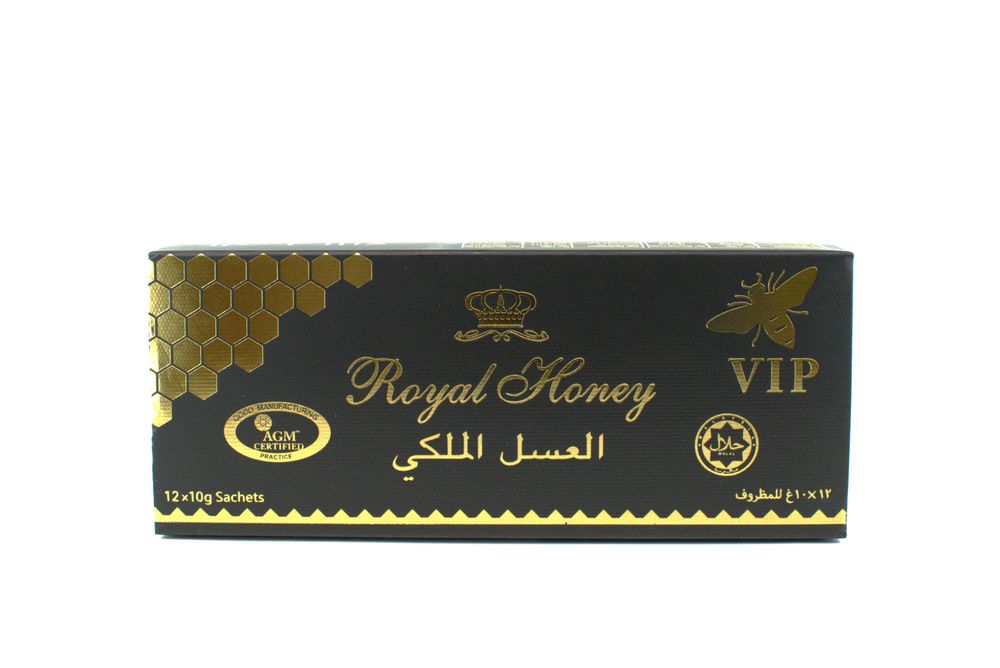 Miere Afrodisiacă Royal Honey VIP – 12 x 10 g plicuri