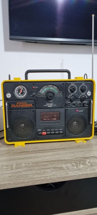 Radio casetofon boombox Renault Ranger PRC 123, vintage, colectie