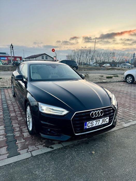 Audi A5 Audi A5 automat, an 2018, 2.0 diesel, interior piele crem