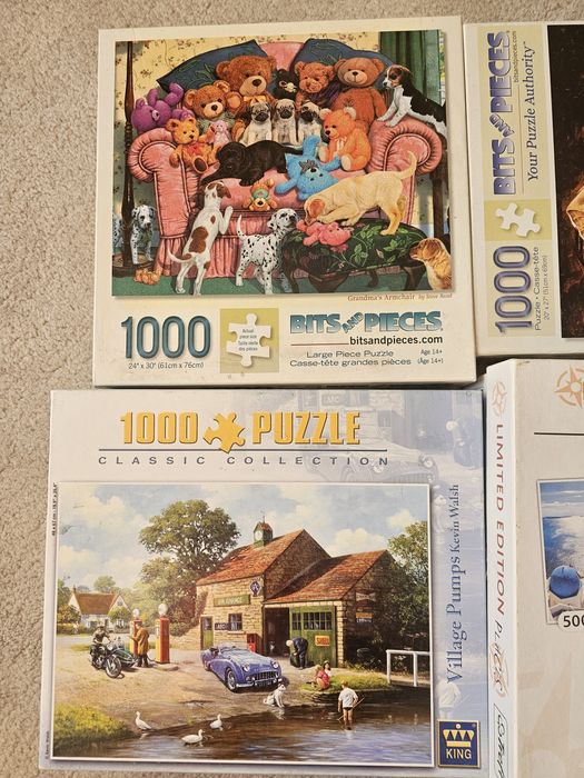 Оригинални качествени пъзели от лична колекция